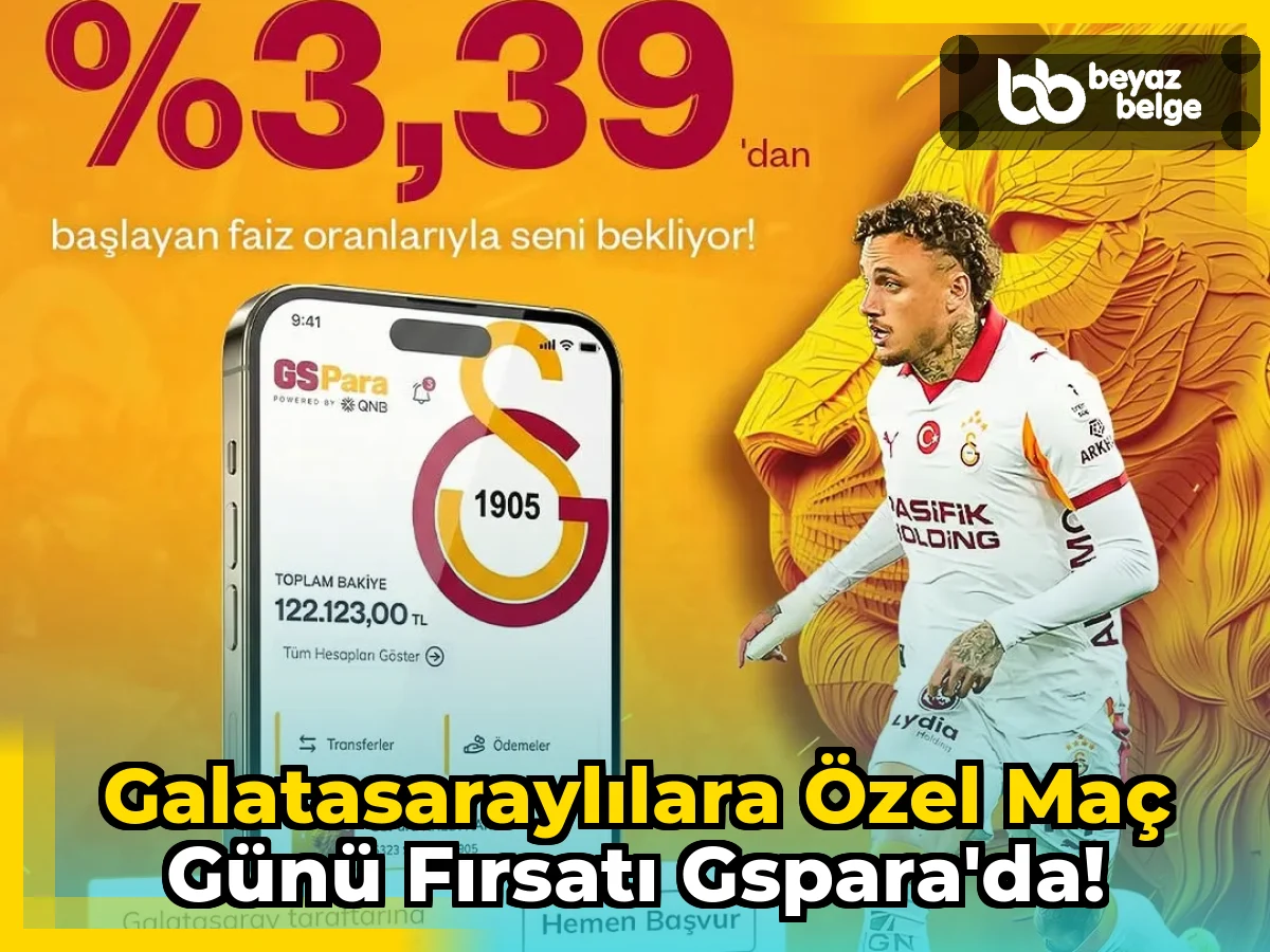 Galatasaraylılara Özel Maç Günü Fırsatı GSPara'da!