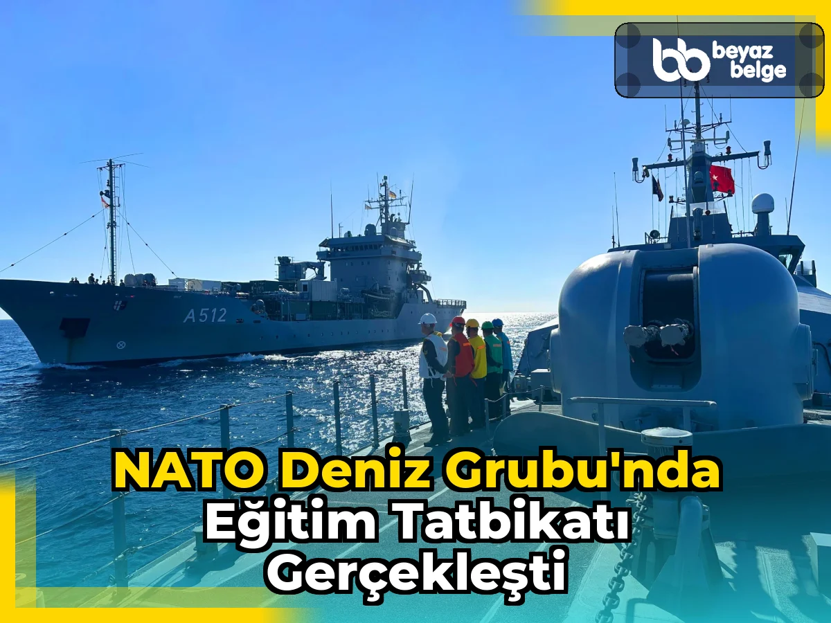 NATO Deniz Grubu'nda Eğitim Tatbikatı Gerçekleşti