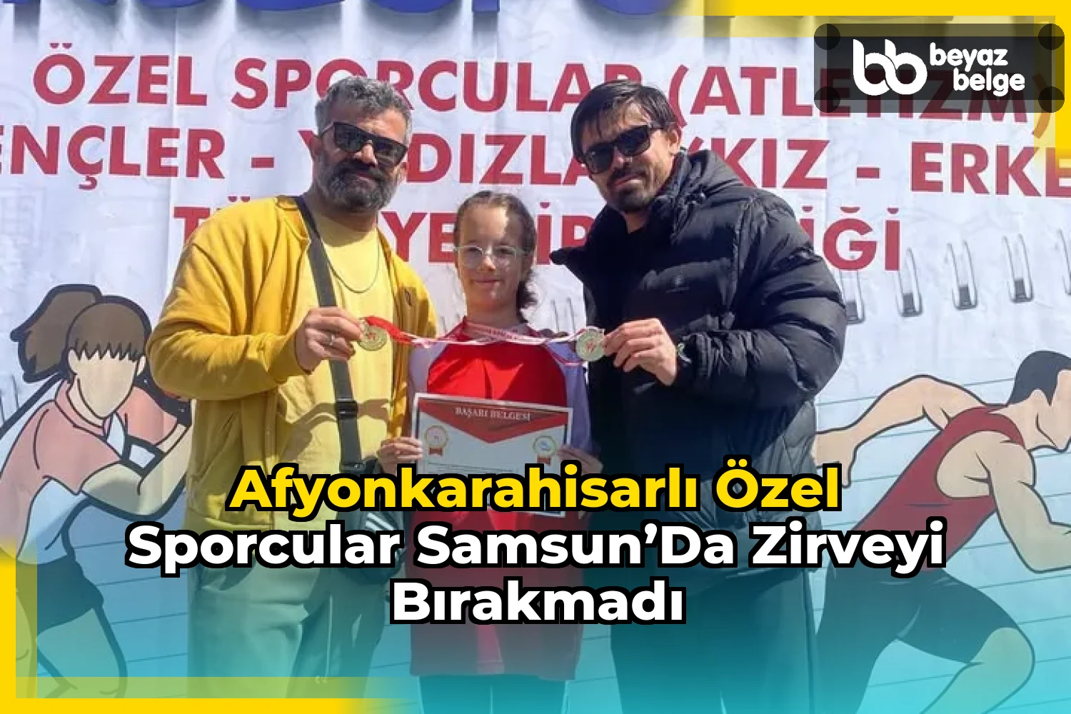 Afyonkarahisarlı Özel Sporcular Samsun’da Zirveyi Bırakmadı