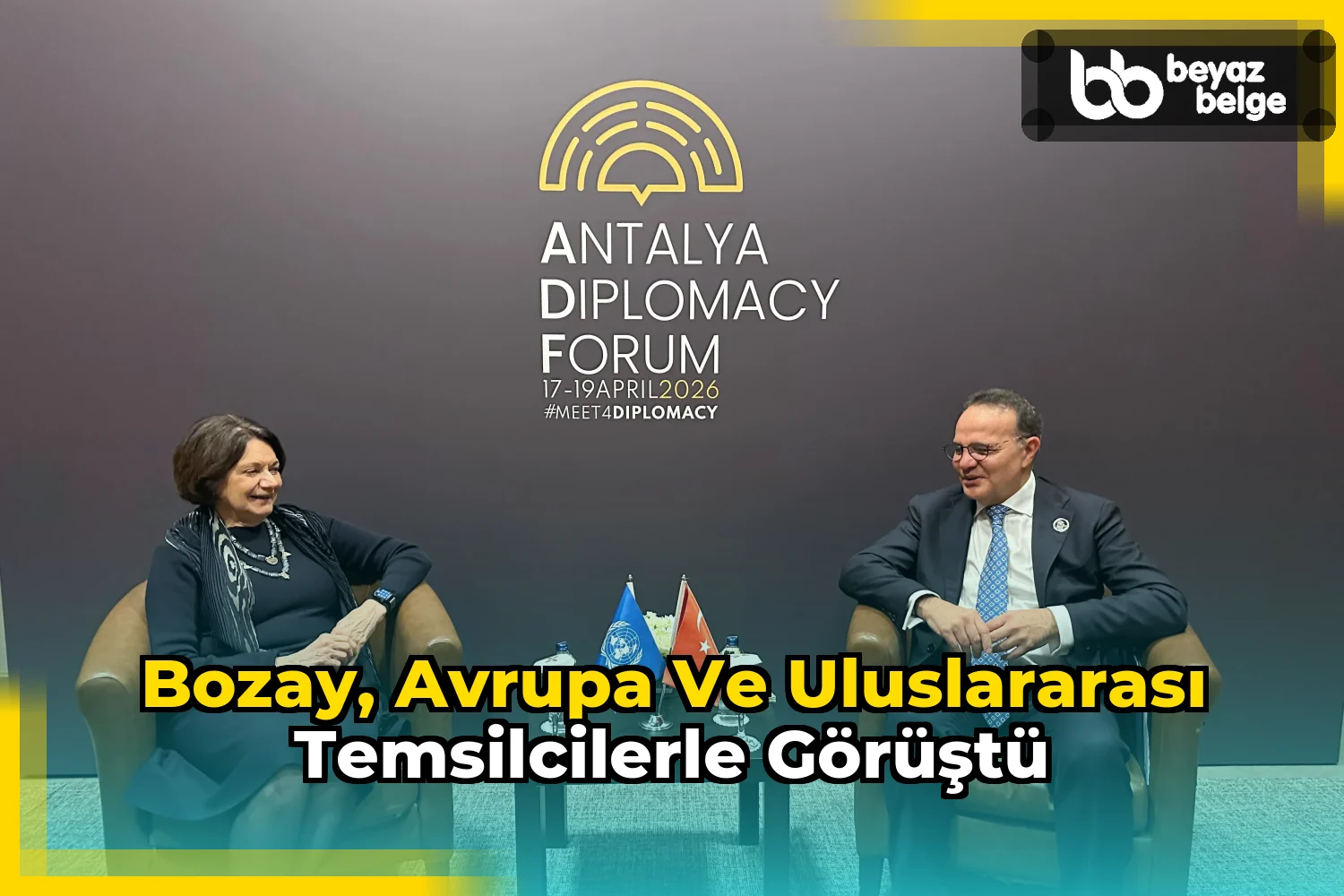 Bozay, Avrupa ve Uluslararası Temsilcilerle Görüştü