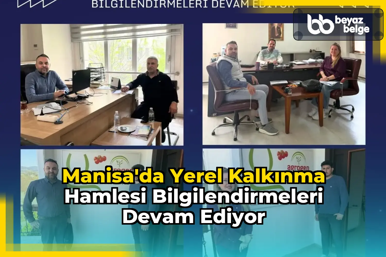 Manisa'da Yerel Kalkınma Hamlesi Bilgilendirmeleri Devam Ediyor