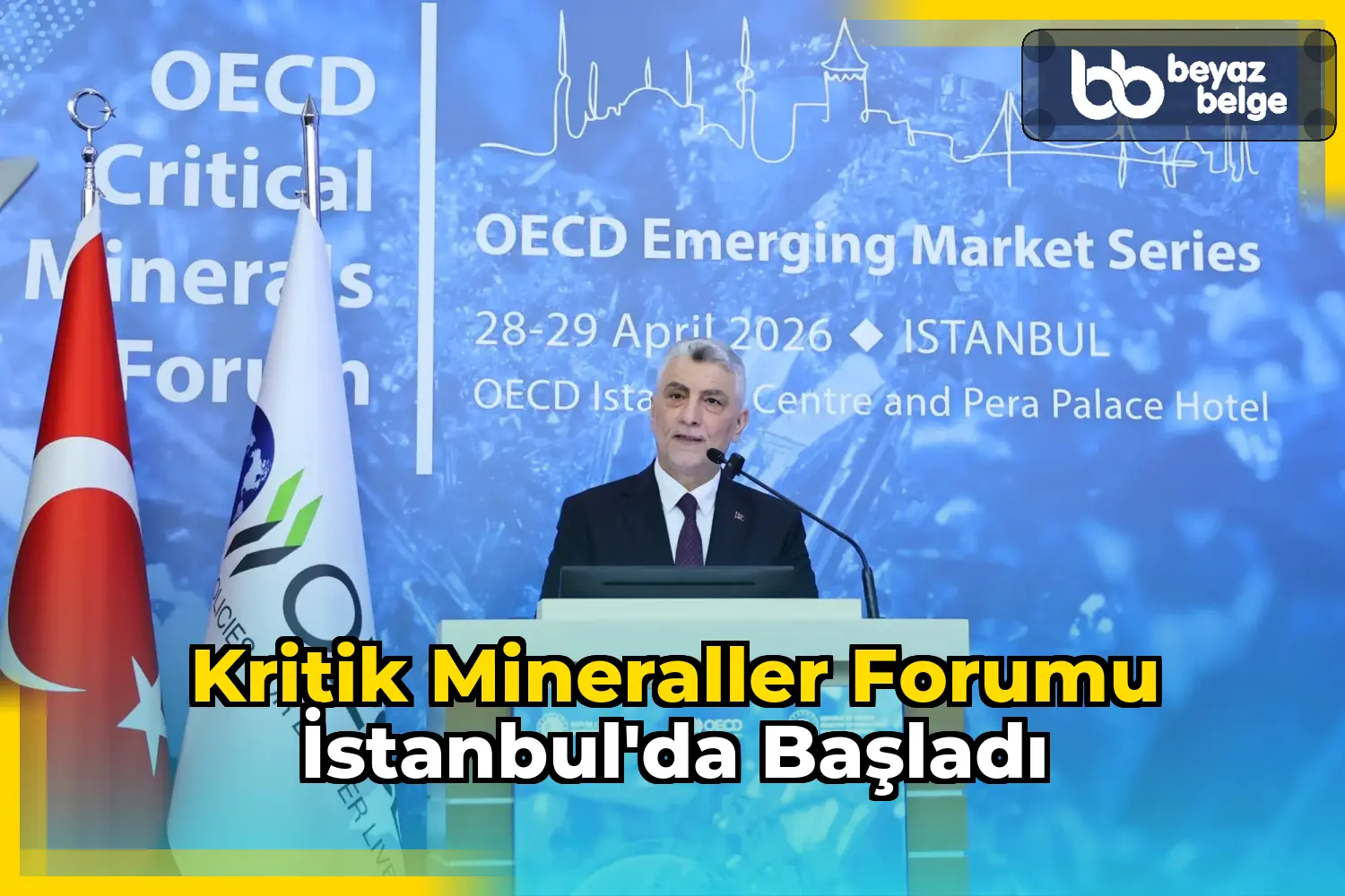 Kritik Mineraller Forumu İstanbul'da Başladı