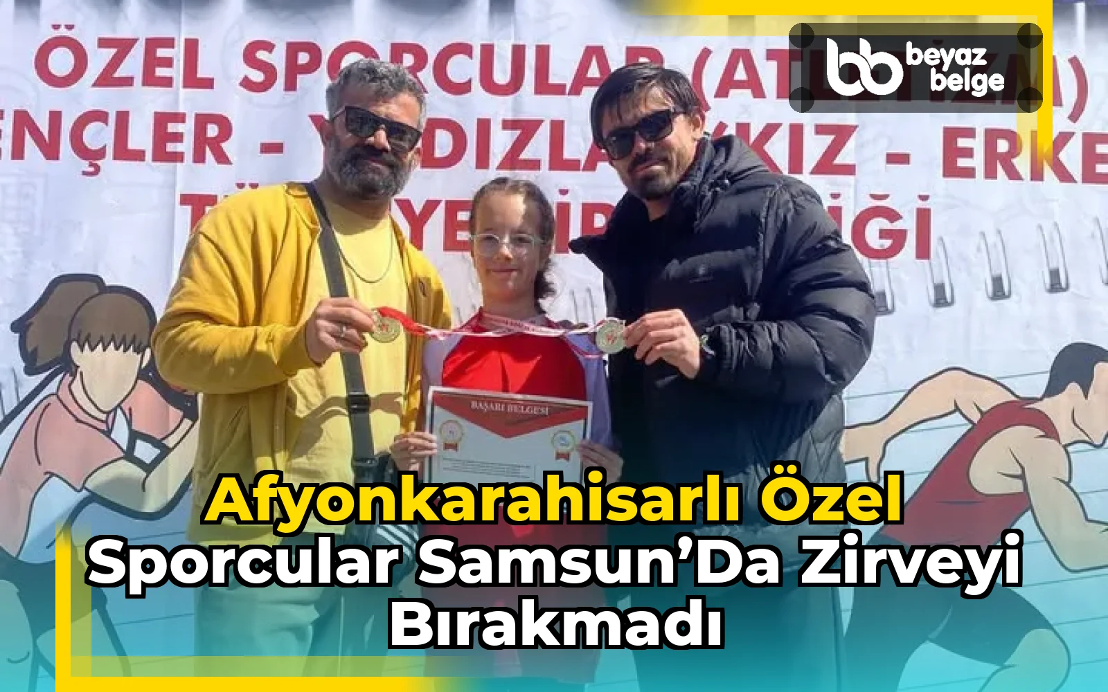 Afyonkarahisarlı Özel Sporcular Samsun’da Zirveyi Bırakmadı