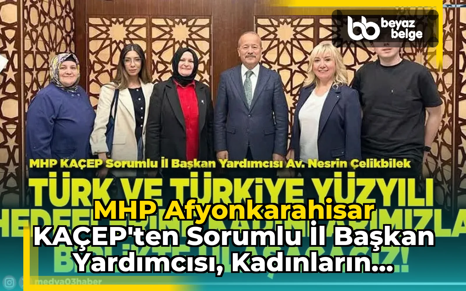 MHP Afyonkarahisar KAÇEP'ten Sorumlu İl Başkan Yardımcısı, Kadınların Gelecekteki Rolünü Tartıştı