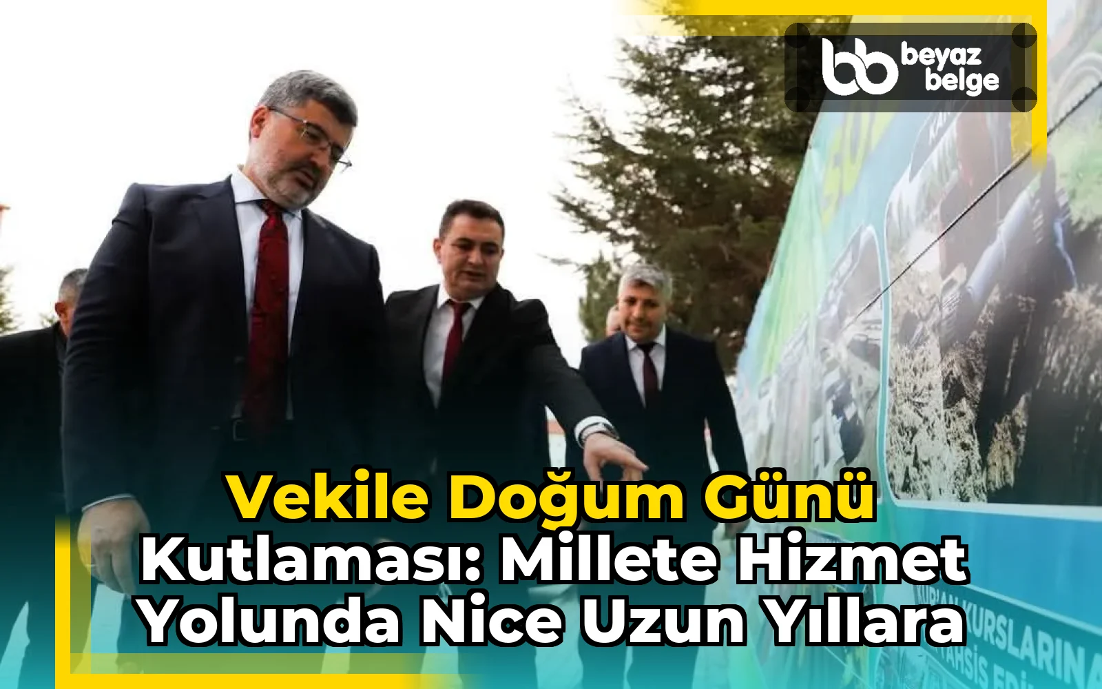 Vekile Doğum Günü Kutlaması: Millete Hizmet Yolunda Nice Uzun Yıllara