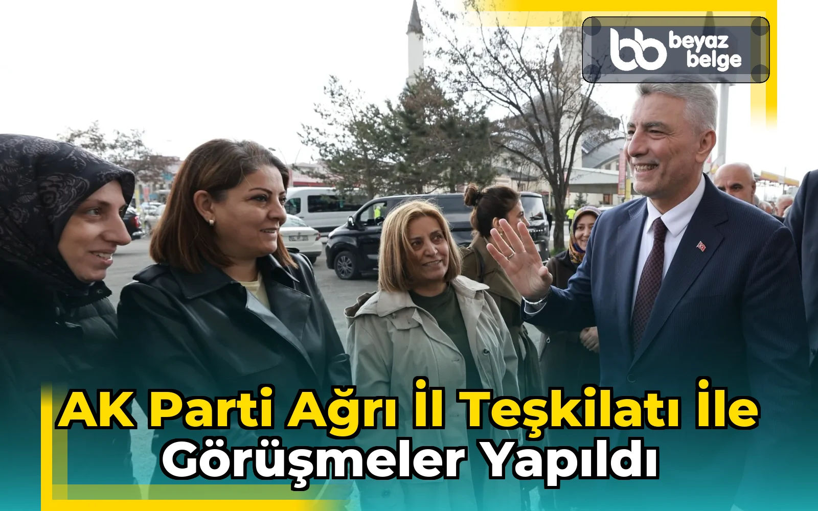 AK Parti Ağrı İl Teşkilatı ile görüşmeler yapıldı