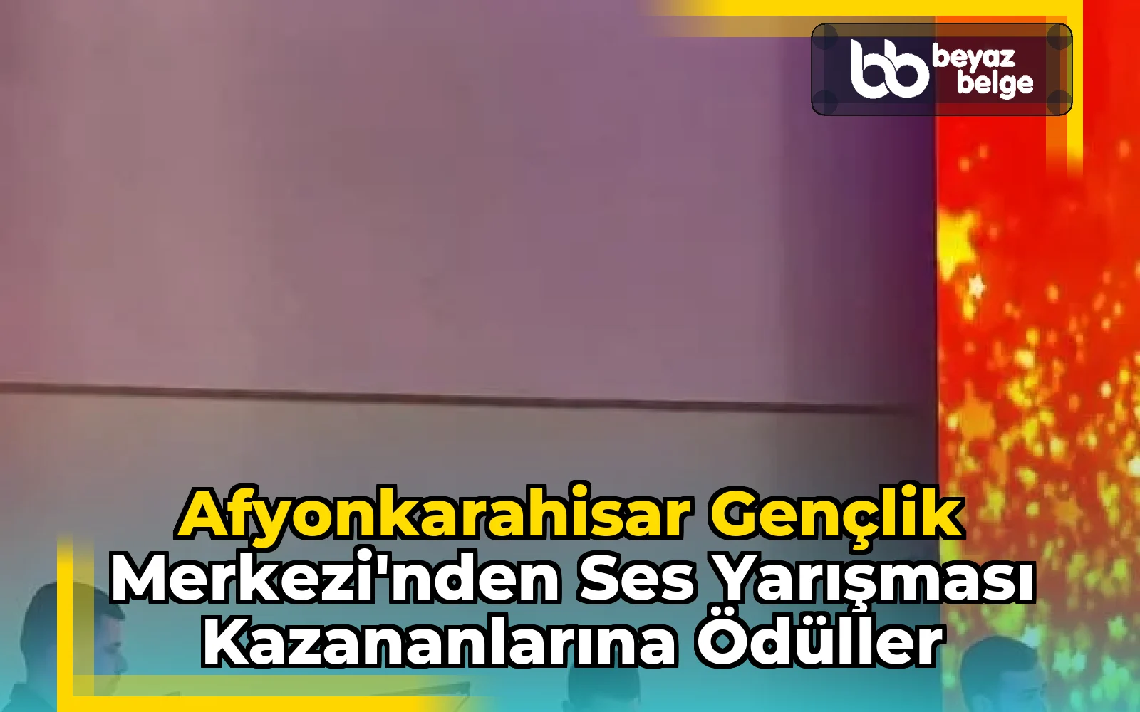 Afyonkarahisar Gençlik Merkezi'nden Ses Yarışması Kazananlarına Ödüller