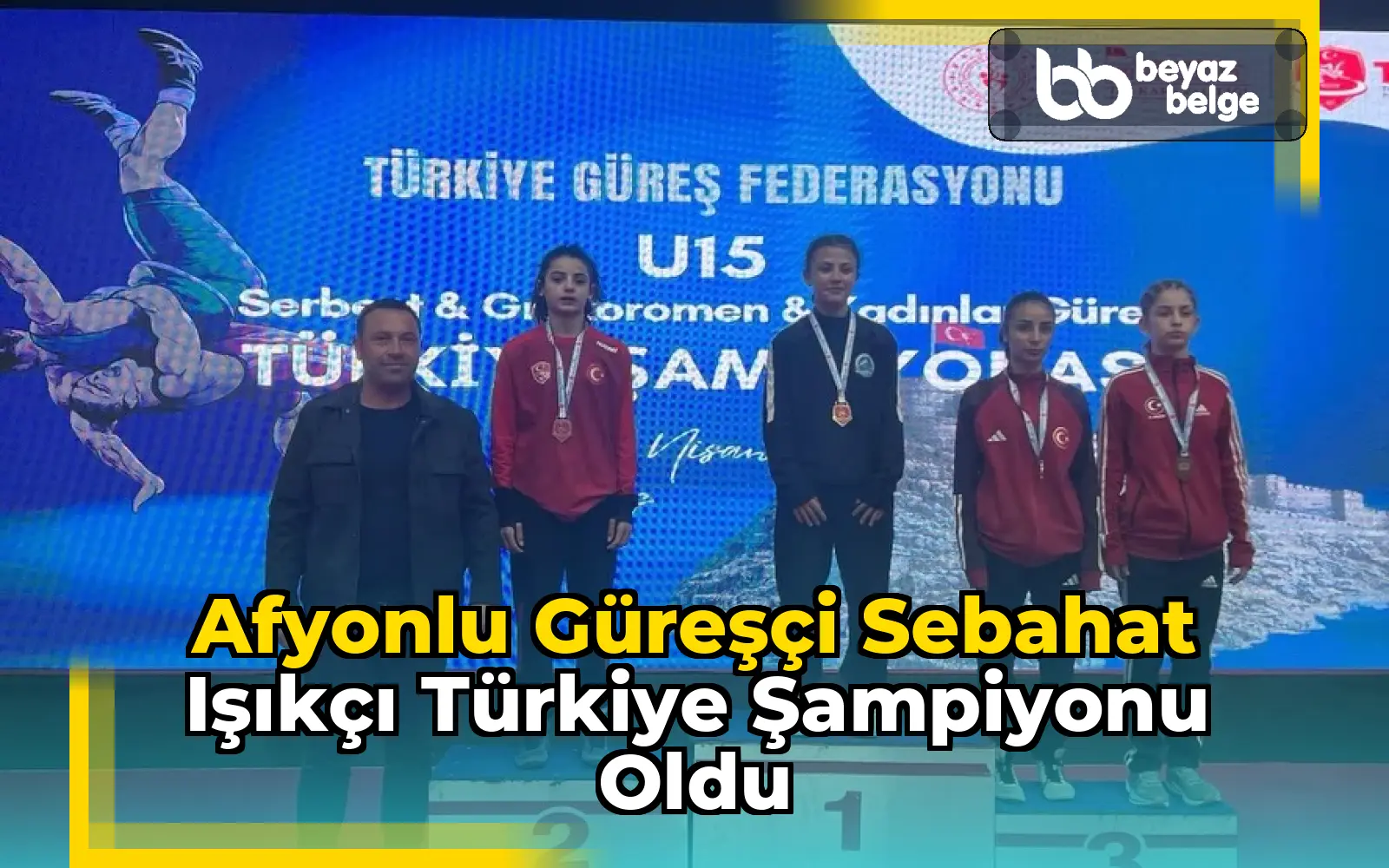 Afyonlu Güreşçi Sebahat Işıkçı Türkiye Şampiyonu Oldu