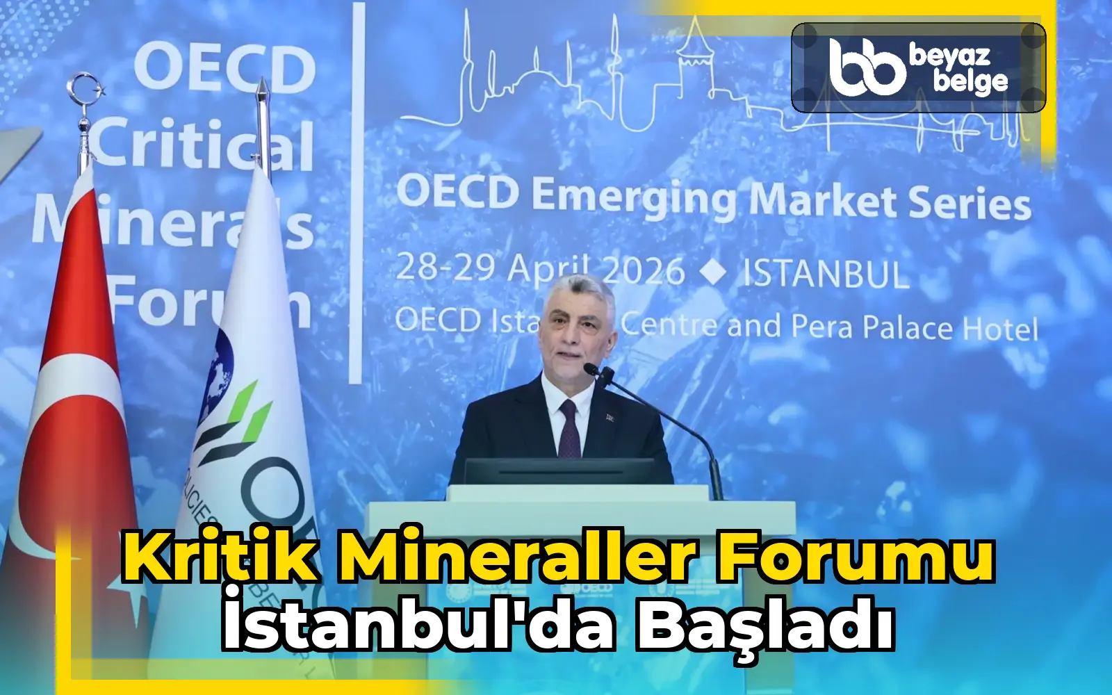 Kritik Mineraller Forumu İstanbul'da Başladı