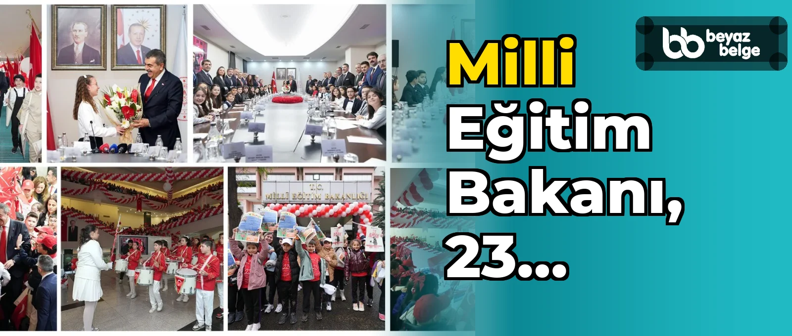 Milli Eğitim Bakanı, 23 Nisan'da Koltuğunu Öğrenciye Devretti
