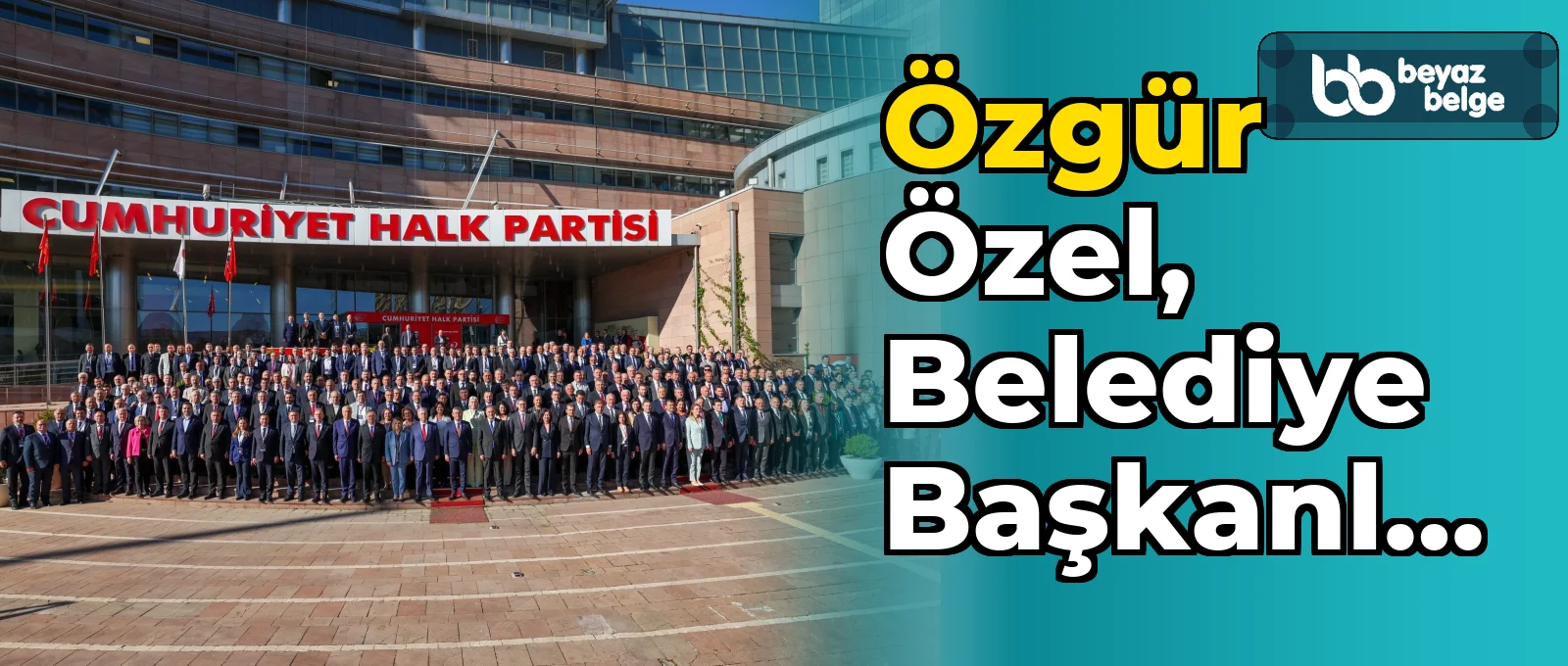 Özgür Özel, belediye başkanlarıyla buluştu