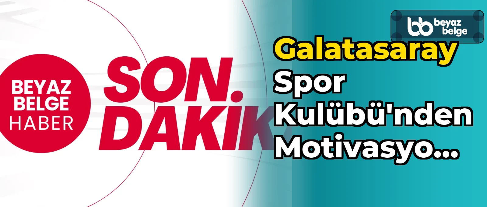 Galatasaray Spor Kulübü'nden Motivasyon Dolu Pazartesi Mesajı