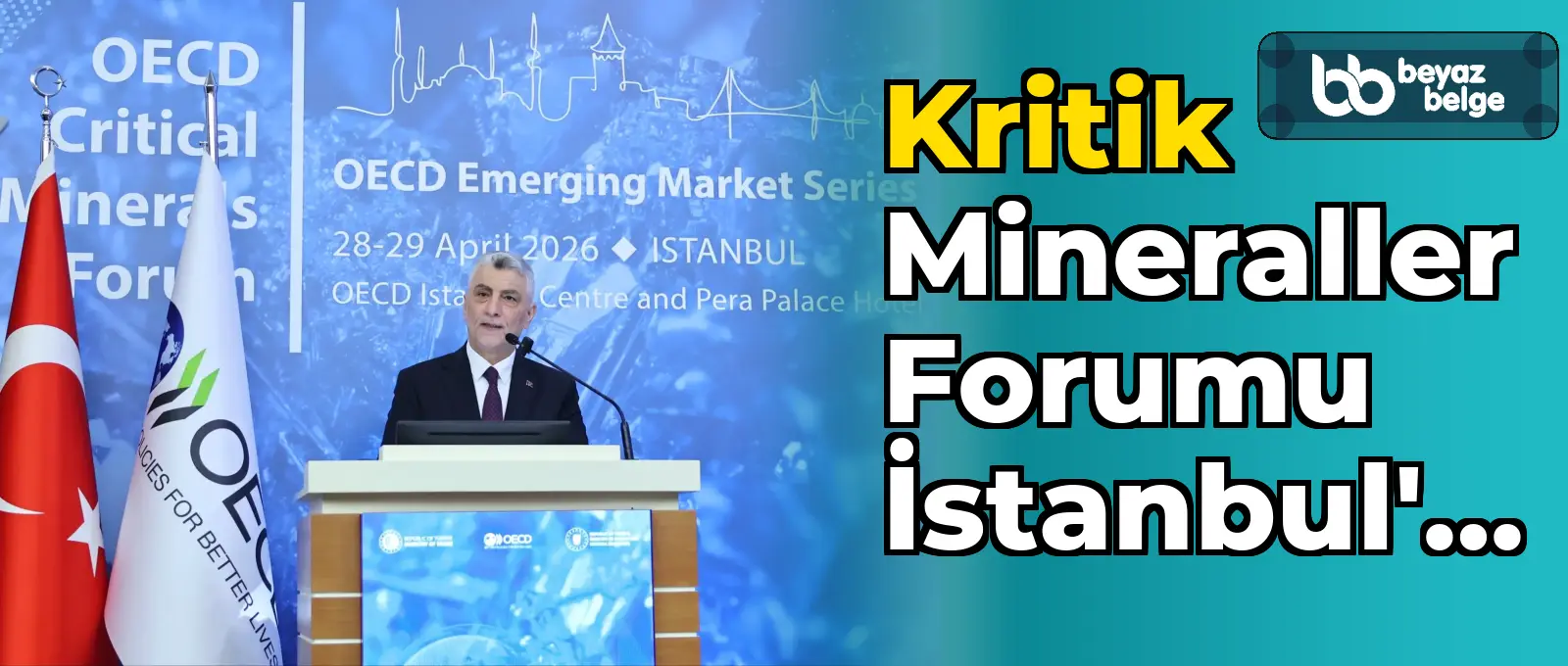 Kritik Mineraller Forumu İstanbul'da Başladı
