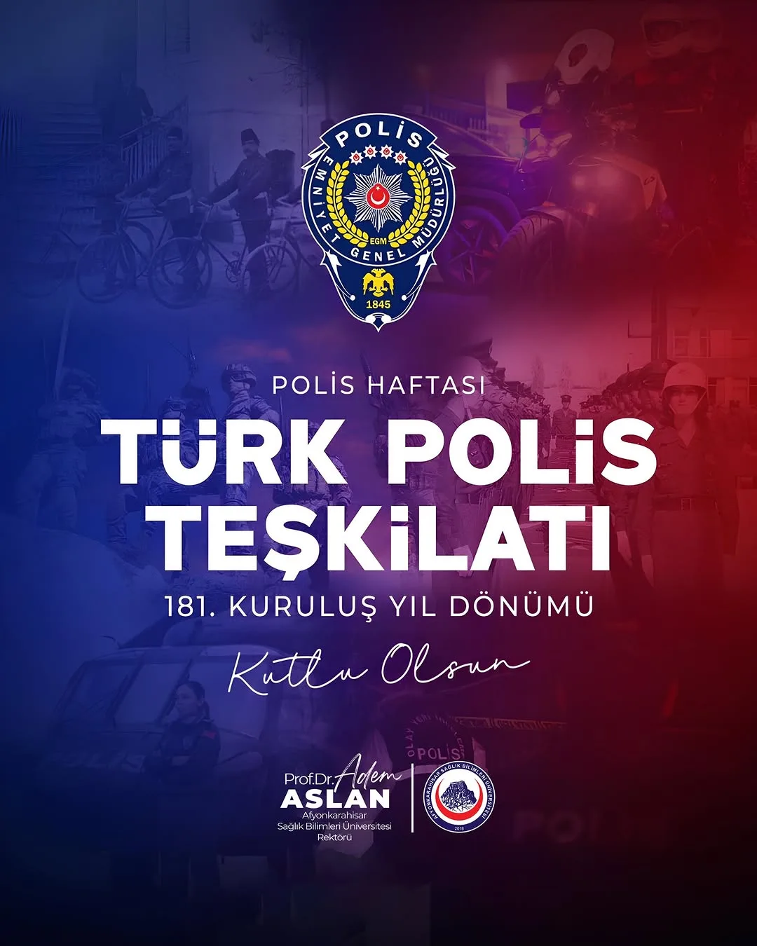 Kahraman Polislerimizin 10 Nisan Polis Günü Kutlaması