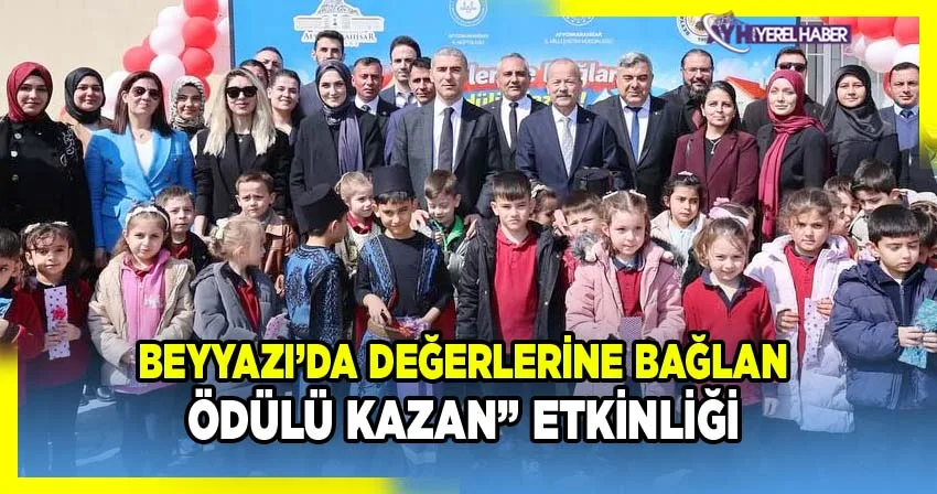 Afyonkarahisar'da Değerlerine Bağlan Ödülü Kazan Etkinliği Gerçekleştirildi