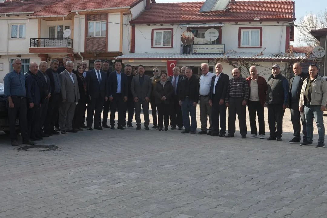 Ak Parti Afyonkarahisar Milletvekili Ali Özkaya, Belediye Başkanı Ali Baran'ı Ziyaret Etti