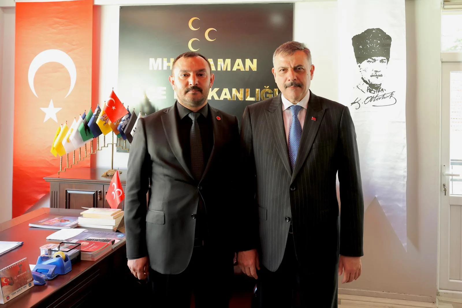 MHP İlçe Başkanlığı Ziyareti