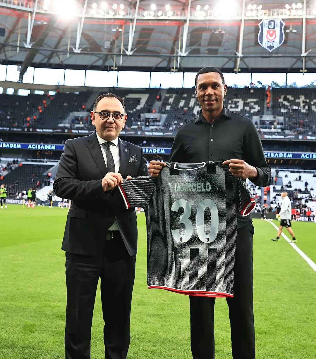 Beşiktaş'ta Eski Futbolcu Marcelo Guedes'e Teşekkür
