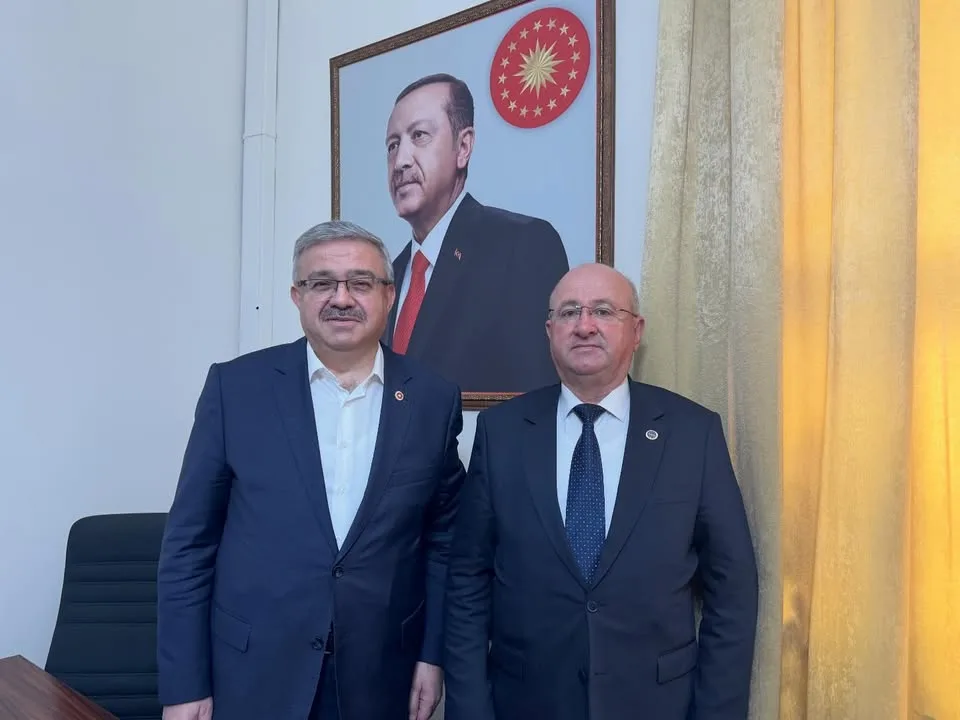 TBMM'de Sinanpaşa Serban Belediye Başkanı Ünal Çelikkol'a Ziyaret