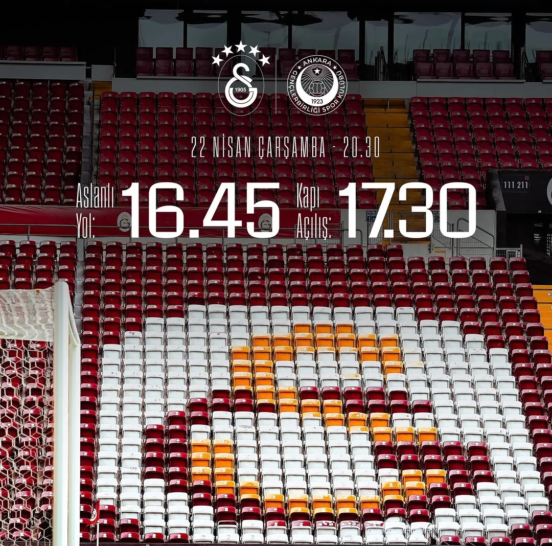 Galatasaray'ın Gençlerbirliği ile Oynayacağı Maçın Stadyum Bilgileri