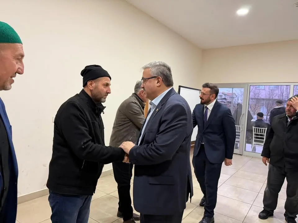 Afyonkarahisar Milletvekili Halit Özdemir, Astsubay Çavuş Yılmaz Özdemir'in Mevlid-i Şerifine Katıldı