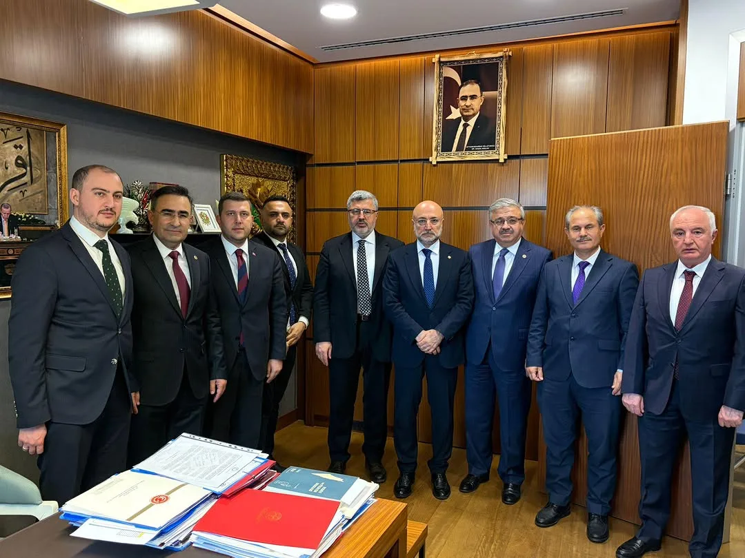 Ak Parti Afyonkarahisar Milletvekili Ali Özkaya, İbrahim Yurdunuseven ve Hasan Arslan ile Bir Araya Geldi