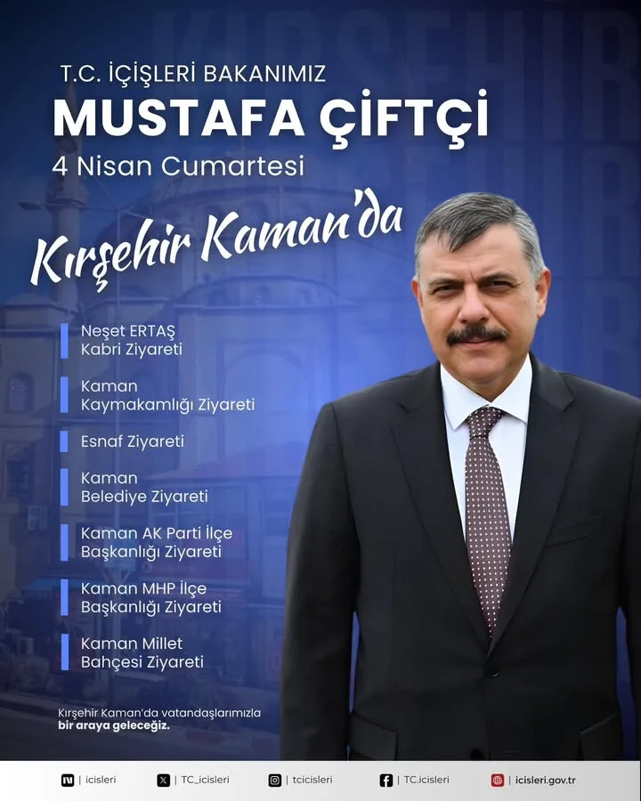 T.C. İçişleri Bakanlığı'ndan Güncel Bir Paylaşım