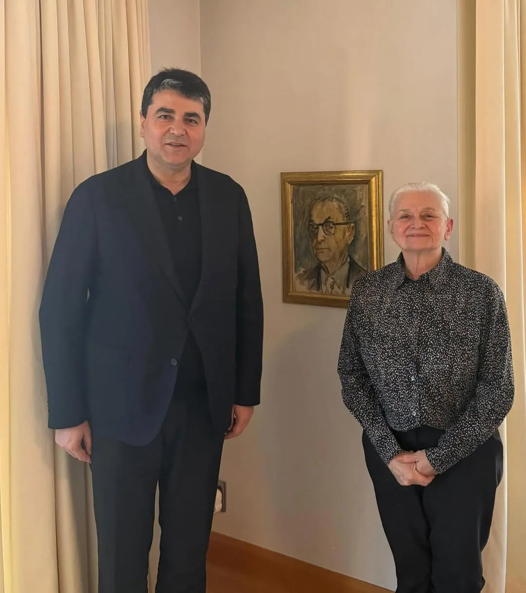 Celal Bayar Vakfı Başkanı Prof.Dr. Emine Gürsoy Naskali Hocamızı Ziyaret Etti