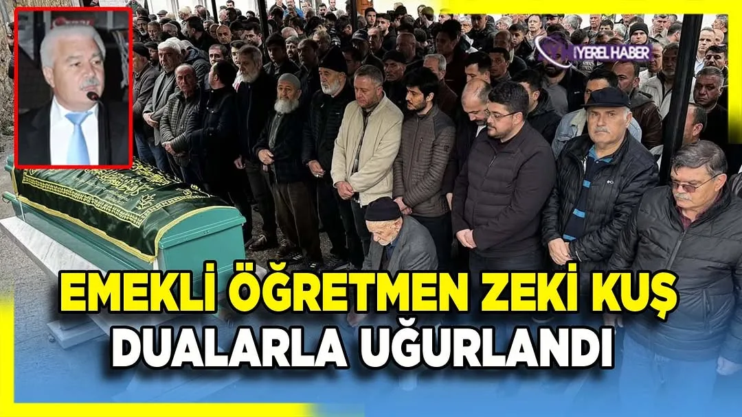 Afyonkarahisar'da Emekli Beden Eğitimi Öğretmeni ve Eski Gençlik ve Spor İl Müdürü Zeki Kuş Son Yolculuğuna Uğurlandı