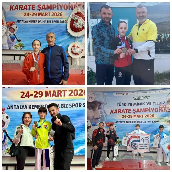 Afyonkarahisar Gençlik ve Spor İl Müdürlüğü'nün Karate Şampiyonası Başarısı