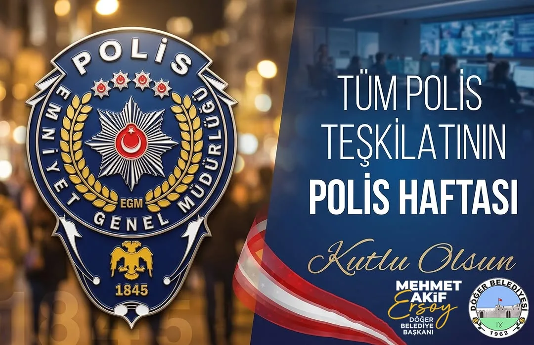 Türk Polis Teşkilatı'nın 181. Kuruluş Yıl Dönümü Kutlu Olsun!