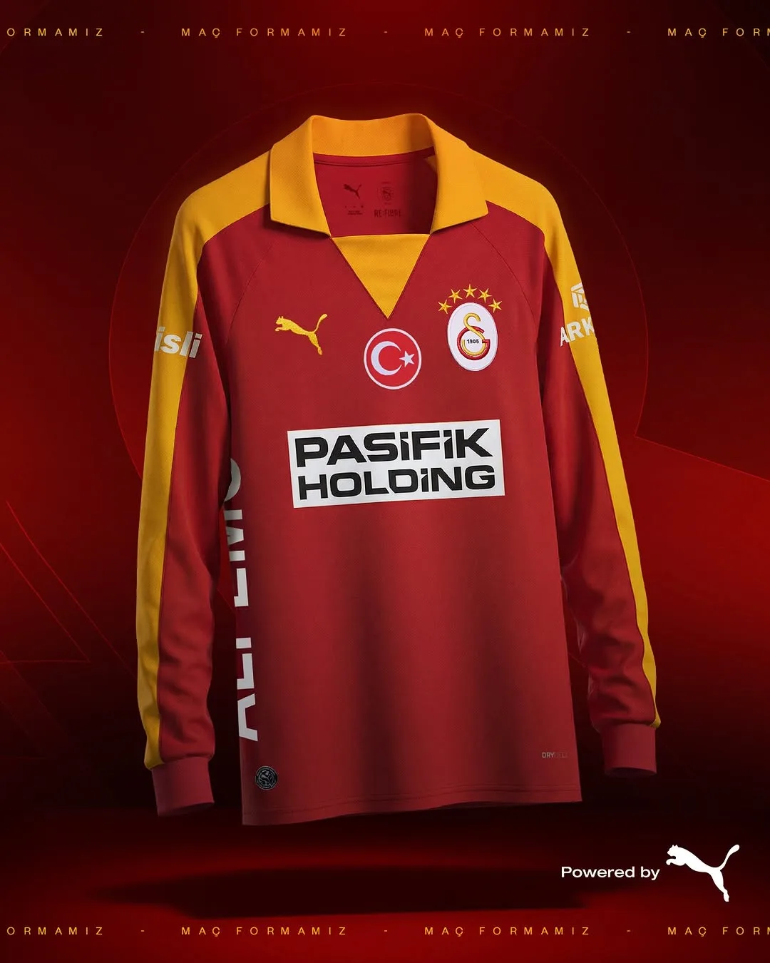 Galatasaray, N. D. Gençlerbirliği Maçına Kırmızı Retro Forma ile Çıkacak