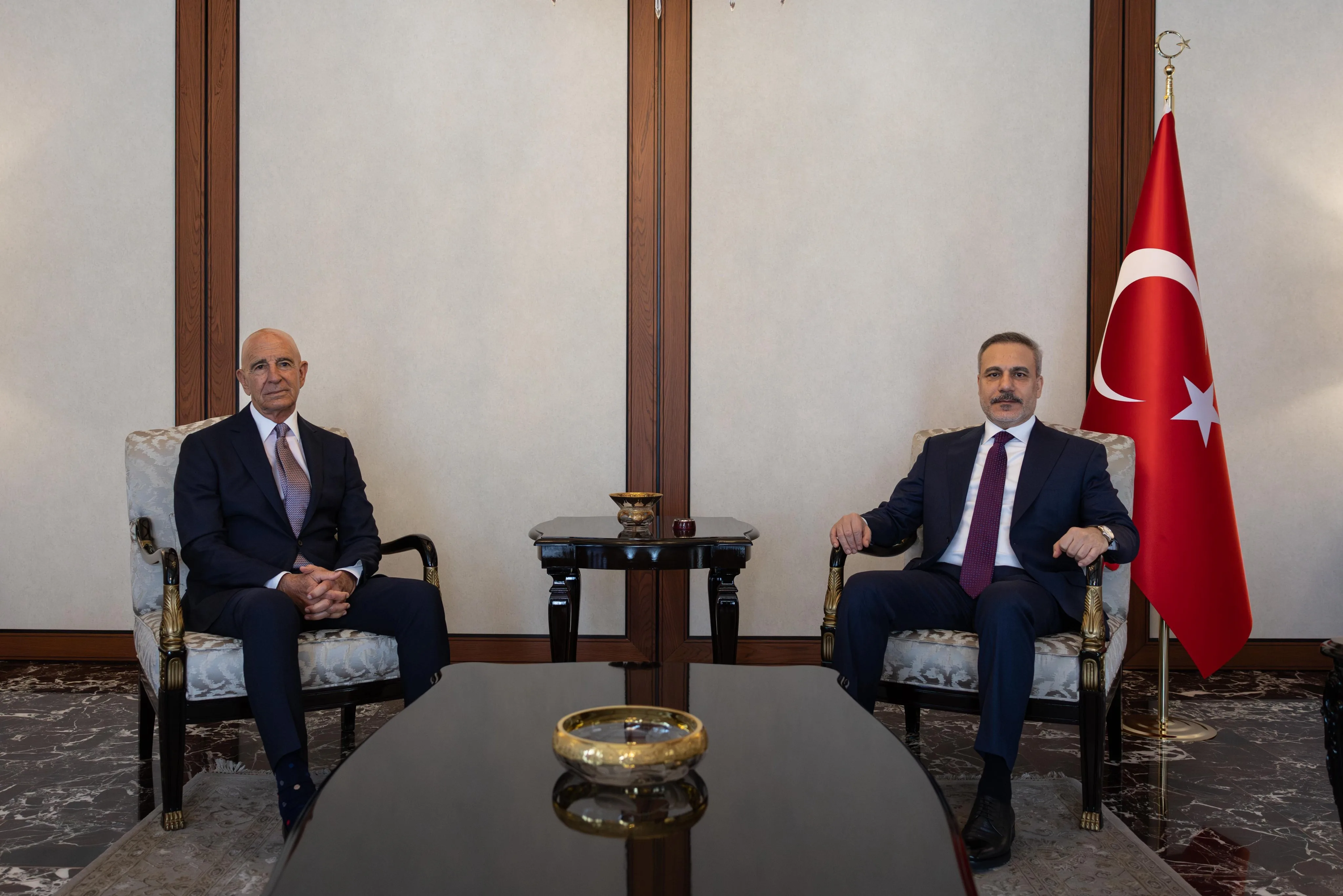 Bakan Hakan Fidan, ABD Büyükelçisi'ni kabul etti