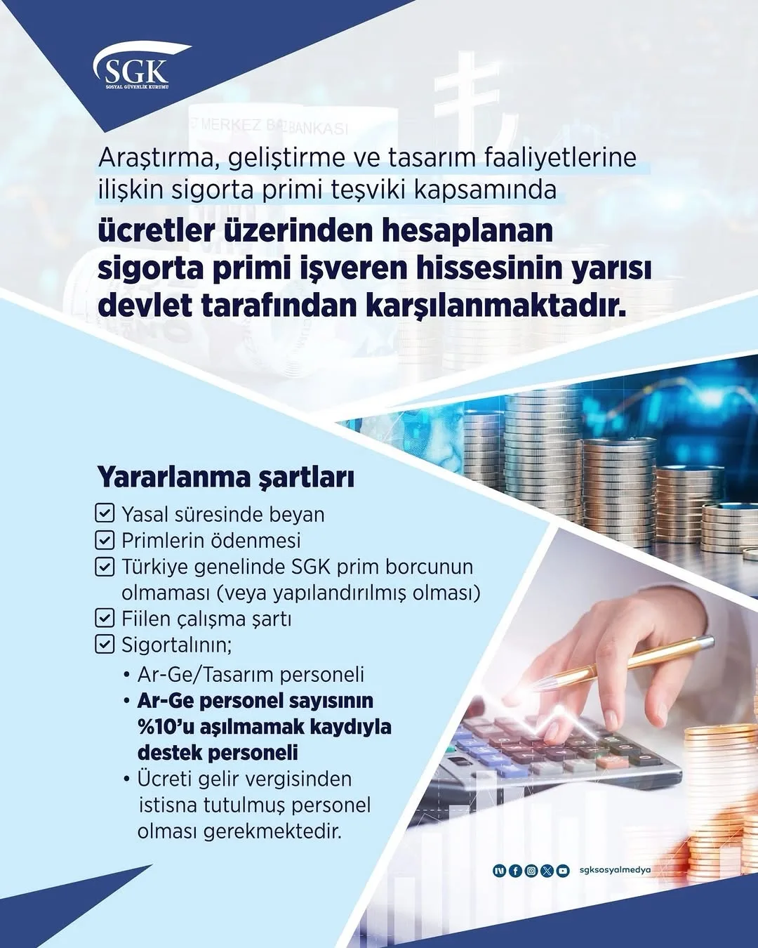 Araştırma, Geliştirme ve Tasarım Faaliyetlerine İlişkin Sigorta Prim Teşviki