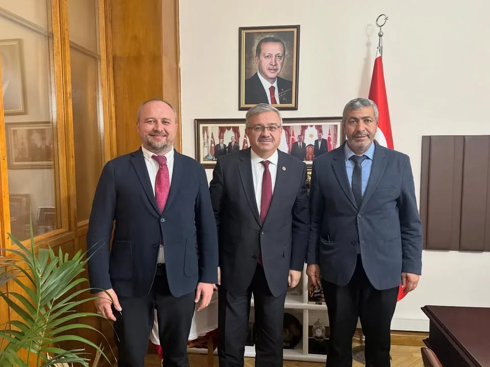 TBMM'de Sultandağı İlçe ve Belediye Başkanları Misafir Edildi