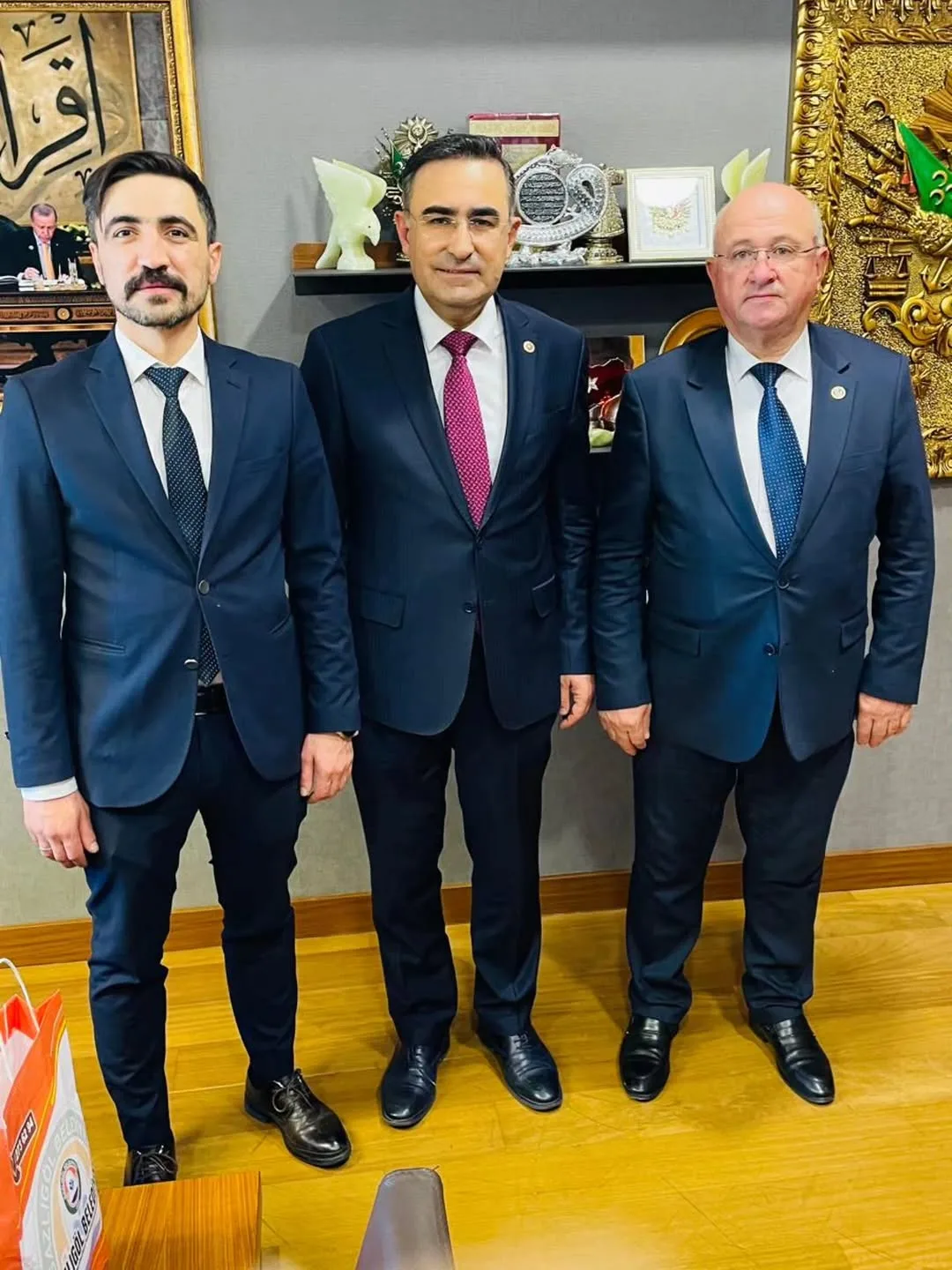 Serban ve Gazlıgöl Belediye Başkanları TBMM'de Buluştu